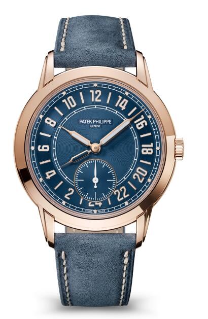 Review 2023 Patek Philippe 5224R Complications Calatrava Travel Time 24-Hour Replica Watch 5224R-001 - Click Image to Close